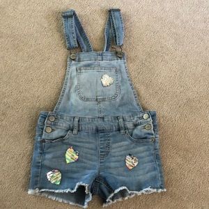 Girls Justice Jean Overalls
